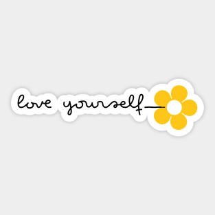 Love Yourself Sticker